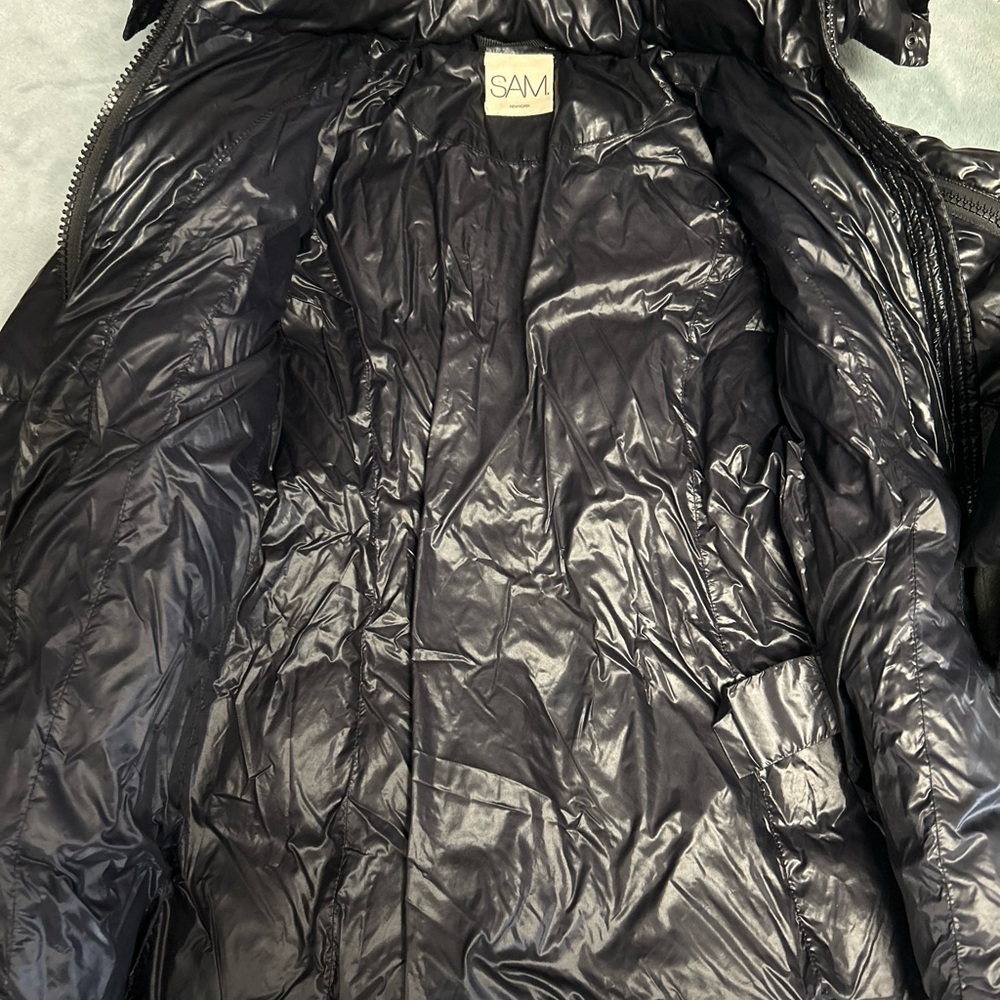 SAM Black Puffer Jacket